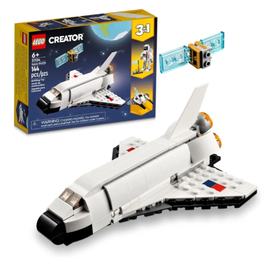 NIB LEGO CREATOR SPACE SHUTTLE # 31134